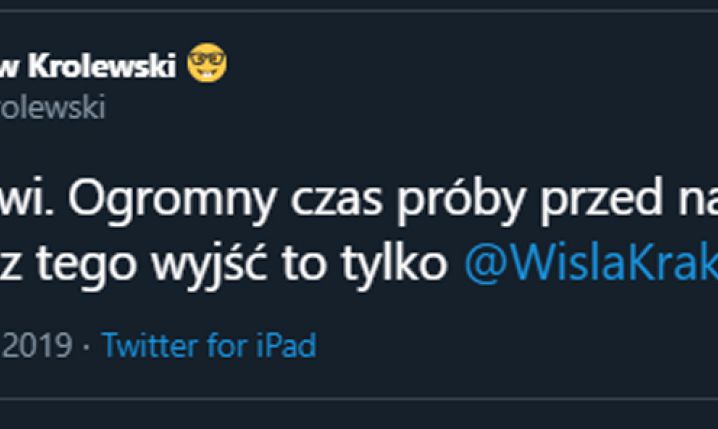 WPIS Jarosława Krolewskiego po kolejnej porażce Wisły...